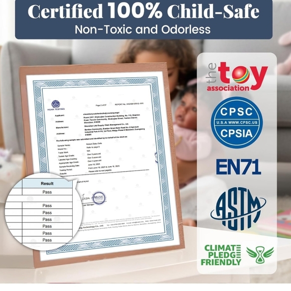 Reborn Baby Doll with Pink Outfit and Accessories - Picture 7 of 11